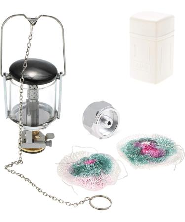 Lixada Mini Propane Camping Lantern with 2 Mantles | Portable Gas Light for Travel, Hiking, Backpacking - Buy Online on GoSupps.com