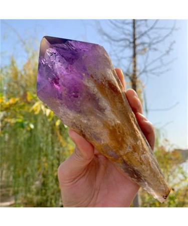 Natural 1pc Natural Amethyst Scepter Backbone Rough Stone raw ore Wool Specimen ningxiao - Buy Online on GoSupps.com