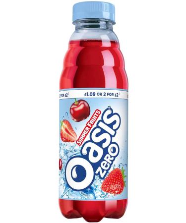 Oasis 12 x 500ml (Zero Summer Fruits) - Buy Online on GoSupps.com