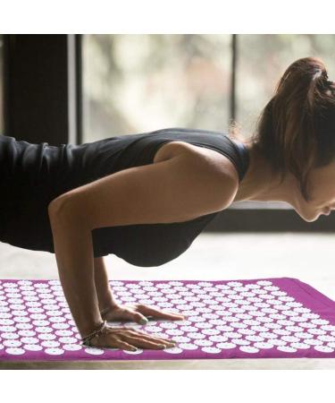 Belissy Massage Pillow Mat | Acupressure Relief for Body Pain | Purple Massage Cushion - International Shipping Available - Buy Online on GoSupps.com