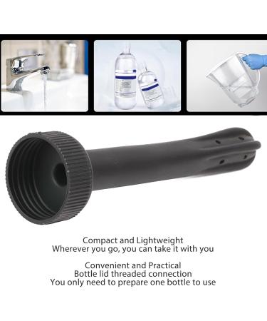 Enema Water Bottle - Portable Douche Bottle with Silicone Nozzle & Threaded Connection | Skin-Friendly & Compact Design - Buy Online on GoSupps.com