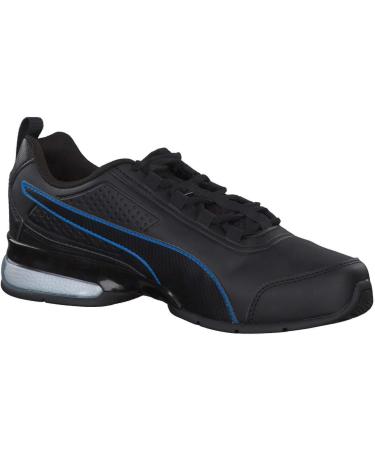 PUMA Unisex Leader VT SL Running Shoes - 43 EU - Black/White/Indigo Bunting - International Shipping Available - Buy Online on GoSupps.com