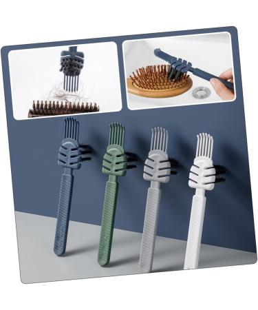 Mikikit Lot De 4 Brosses Peignes Nettoyants Compactes Et Portables Bleu Vert Gris Blanc Pour limination Poils Cheveux Usage Maison Nettoyage Professionnel - Buy Online on GoSupps.com
