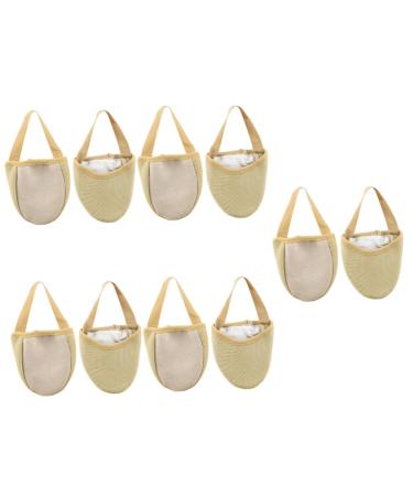 5 Pairs Yoga Toe Protector Non-Slip Front Sole Shoes Pads High-Heeled Shoes Pads Breathable Forefoot Cushion Anti-Skid Front Sole Shoes Pads Forefoot Cushions Half Palm Socks