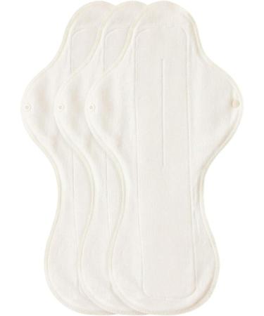 ECO FDA Registered Organic Reusable Cotton Menstrual Pads - Shabby Chic Night Pad Print - 3p - Buy Online on GoSupps.com
