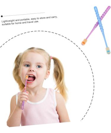 Minkissy 28 STK Extra Soft Toothbrushes for Toddlers - Brightening Tooth Cleaning with Soft Bristles | Durable PP Handle & Product Manual - Buy Online on GoSupps.com