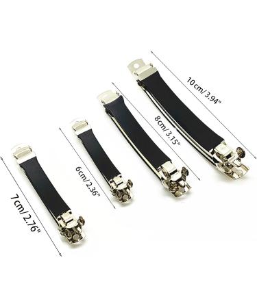 6/7/8/10cm Spring Hair Clips Metal Barrette Automatic Spring Hair Clips Blank Width Setting For Spring Hair Clips Barrettes - Buy Online on GoSupps.com