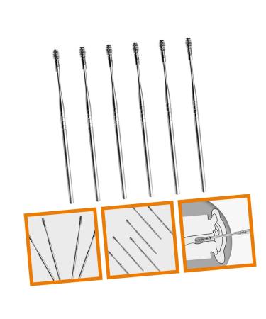 FRCOLOR 6pc Stainless Steel Ear Pick Set - Earwax Cleaning Tool Kit for Ear Wax Removal - Buy Online on GoSupps.com
