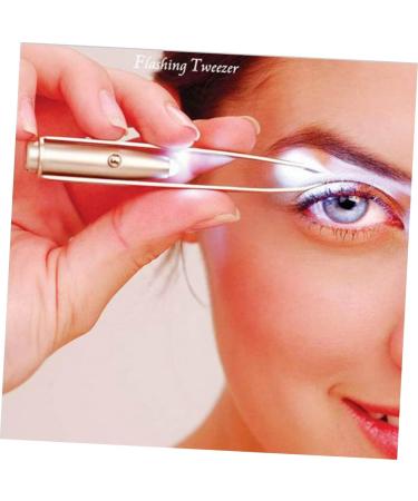 Beaupretty LED Eyebrow Tweezer Eyebrow LED Light Eyelash Eyebrow Hair Removal LED Light Eyelash Tweezer - Buy Online on GoSupps.com
