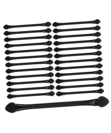 Mipcase 25 Pcs Double Ended Eye Shadow Stick Sponges Makeup Sponge Eyeshadow Dual-side Eyeshadow Set