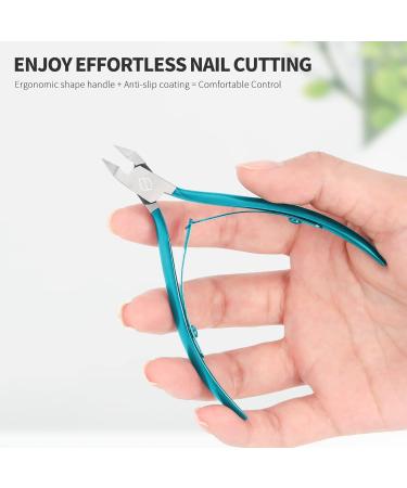 Feryes Stainless Steel Nail Tongs - Sharp Tip Ingrown Toenail & Thick Nail Scissors - Professional Podology Tool with Wide Jaw - Buy Online on GoSupps.com
