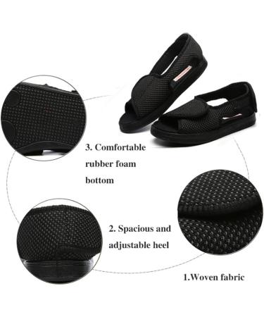 Plantar Fasciitis Shoes for Men & Women | Adjustable Orthopedic Slippers for Diabetics Arthritis & Swollen Feet - Buy Online on GoSupps.com