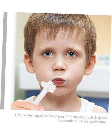 Lalafina Double-Headed Toothbrush - 4 Piece Prosthesis Cleaning Brush Set for Care & Hygiene - Double-Sided Tool for Friends - Buy Online on GoSupps.com