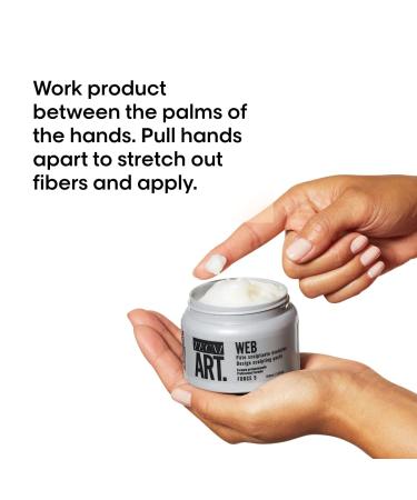L'Or al Professionnel Tecni.art WEPSE Styling Paste - Strong Hold Hair Wax for Long-Lasting Hairstyles 150 ml - Buy Online on GoSupps.com