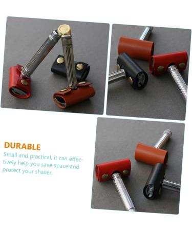 Beaupretty 10 STK Safety Razor for Men - Travel Accessories with Leather Sheath | Portable Shaver Bag - Braun X5 STK - Buy Online on GoSupps.com