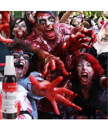 Yeweian Fake Blood Spray 2.1oz - Washable SFX Makeup for Halloween Costume - 1 Pack - Buy Online on GoSupps.com