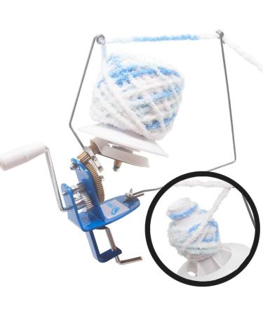 High Speed Large Jumbo Metal Yarn Ball Winder - 10-Ounce Hand Operated for Needlecraft - Buy Online on GoSupps.com