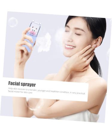 FOMIYES Moisturizer Air Diffuser Air Humidifier Small Mister Humidifier Face Steamer Travel Eyelash 3.8x3.8x10.8cm Blue - Buy Online on GoSupps.com