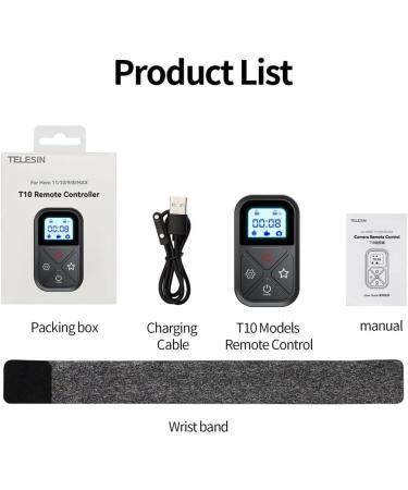 REYGEAK Smart WiFi Remote Control for GoPro 11/10/9 - Waterproof Camera Controller with Led Indicator - Compatible with Hero 11/10/9/8/MAX - Buy Online on GoSupps.com