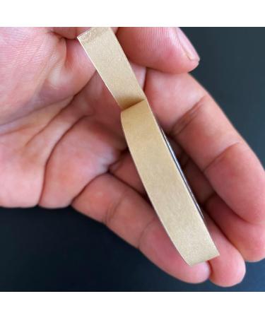 Long-lasting Double Sided Hair Extension Tape (8mmx3yards Brown) - 3+ Months Hold Time - Buy Online on GoSupps.com