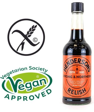 (2 Bottles) Henderson's Strong & Northern Relish 142ml - Buy Online on GoSupps.com