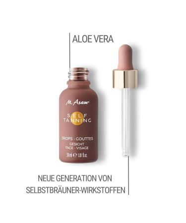 M. Asam Sun Self Tanning Drops 30ml | Liquid Self-Browning Concentrate for Custom Tanning Intensity | Strip-Free Results - Buy Online on GoSupps.com