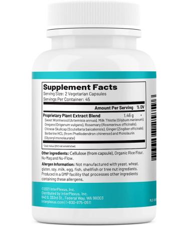 Buy InterPlexus ProEnt2 Plus 90 Capsules - Enhance Digestive Health | Best Price - Buy Online on GoSupps.com