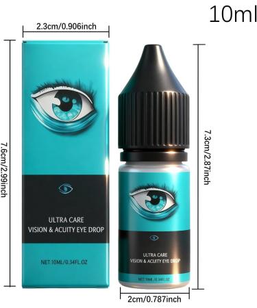 Moisturizing Eye Drops 10ml Moisturizing Solution Long Lasting Moisturizing Eye Care for Screen Time Morning Home Travel Night Daily Work Reading Office Study - Buy Online on GoSupps.com