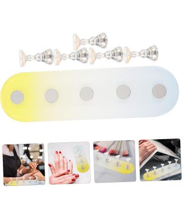 POPETPOP 4 Sets Nail Practice Holder Practice Nail Display Beauty Nail Holders Press on Nails Rack Acrylic Nail Stand Training Nail Racks Decor Manicure Press Nail Plastic - Buy Online on GoSupps.com