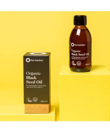 OneNutrition - Black Seed Oil - Virgin Cold Pressed Oil 200ml - Buy Online on GoSupps.com