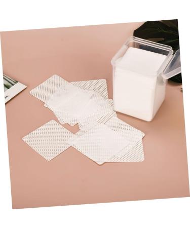 DOITOOL 2 Boxes Cleaning Pads Cleaning Cotton Pads Nails Supplies Lash Glue Remover Cleaning Tools Janitorial Supplies Lint Free Wipes Sheet White Eyelash Non-Woven Fabric - Buy Online on GoSupps.com