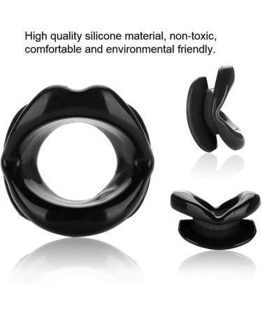 Lip Exerciser for Face Lifting and Anti-aging Silicone Lips Trainer to Tight the Sagging Face Skin Face Beauty Tool Works on the Cheeks and Chin Three Colors Optional(Black) - Buy Online on GoSupps.com