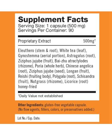 Fixed Focus HD Herb Capsules - Enhance Calm Attention & Mental Clarity with White Tea L-Theanine & Caffeine - 90 Count - Buy Online on GoSupps.com