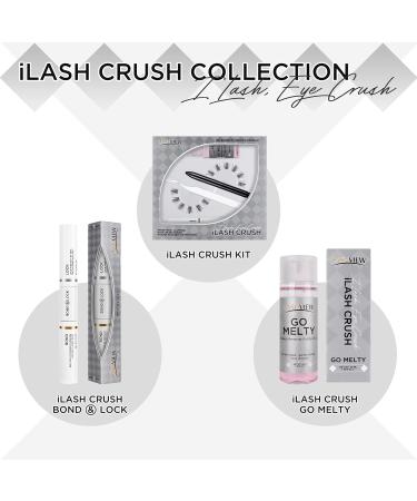 LASHVIEW DIY Eyelash Extension Kit - 12 Clusters Volume Lashes Set with Applicator, Bond & Seal, Remover - Eye Lifting, 3D Effect, C Curl - 10mm Criss Cross Pack - Buy Online on GoSupps.com