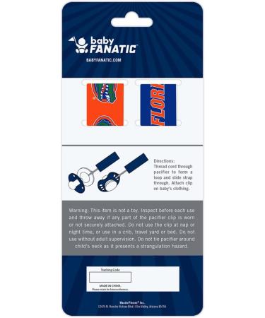 BabyFanatic NCAA Florida Gators Pacifier Clip 2-Pack | Officially Licensed Unisex Baby Apparel - Buy Online on GoSupps.com