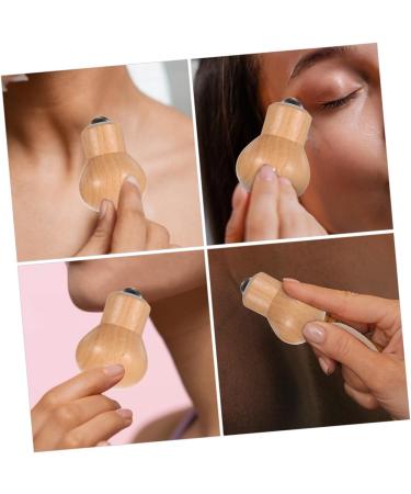 minkissy 4 Pcs Massager Light Bulbs Face Tool The Tools Walker Eye Puffiness Roller Face Puffiness Roller Women Face Massage Roller Face Care Supply Eye Roller Beech Body Nursing Supplies 5.00X4.00X2.00CMx2pcs As Shownx2pcs - Buy Online on GoSupps.com
