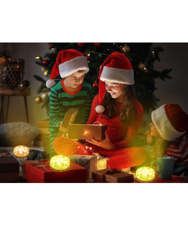 Hitopin 4 Pieces Submersible LED Lights Waterproof Underwater Submersible Led Lights with Remote Control Waterproof Underwater Lights Pond Lights for Decorate Party Wedding Halloween Christmas - Buy Online on GoSupps.com