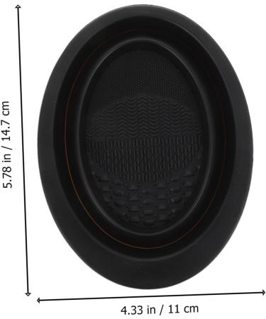 MERRYHAPY Silicone Cosmetic Brush Bowl Silicone Makeup Brush Dish - Buy Online on GoSupps.com