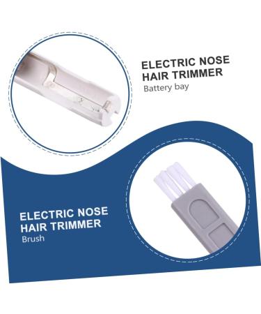 2 Pcs Electric Nose Hair Trimmer & Facial Hair Remover - Battery-Powered Hair Shaver & Epilator for Men & Women - Buy Online on GoSupps.com