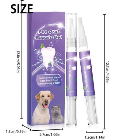 Pet Oral Repair Gel for Dogs Pet Oral Repair Gel Pet Oral Care Gel Pet Oral Restoration Whitening Gel Gel Pet Oral Pet Oral Repair Gel Pen for Cats (3pc) - Buy Online on GoSupps.com