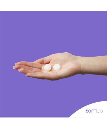 EarHub Sleepwell Soft Premium Silicone Earplugs - Reusable & Custom Fit 3 Pairs for Sleep, Travel, Water Sports, Work, Study & Concerts with Travel Case - Pack of 1 - Buy Online on GoSupps.com