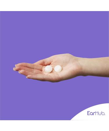 Buy Earhub Sleepwell Silicone Earplugs - 12 Pairs Reusable Perfect for Sleep Travel & More - Buy Online on GoSupps.com