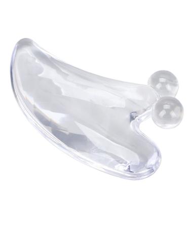 Verdant Touch Gua Sha facial tool Transparent Guasha Board Massage tool for acupuncture therapy trigger point treatment portable scraping tool for spa Gua SHA face-triggered point treatment