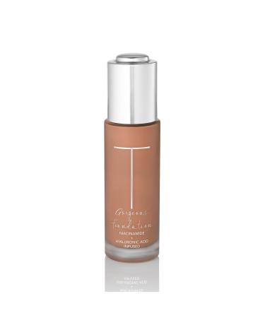 Trish McEvoy Gorgeous Foundation 30ml/1 oz 1 Ounce (Pack of 1) 9TW - Tan with warm undertones for tan skin