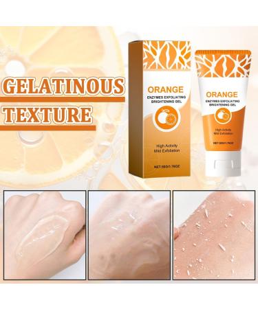 Gentle Exfoliating Orange Nettoyant pour le Visage Pour un Nettoyage en Profondeur claircit la Peau Convient aux Hommes et aux Femmes - Buy Online on GoSupps.com