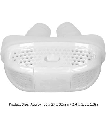 Electric Snoring Device for Easy Breathing - Ergonomic Sleep Aid with Soft Silicone for Daily Use (White) - Buy Online on GoSupps.com