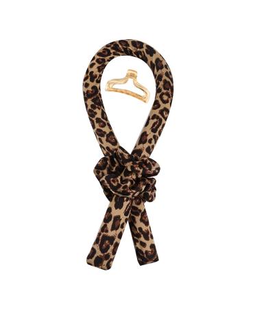 HMMJ Women Heatless Curling Rod Headband No Heat Curl Silk Ribbon with Hair Clips and Scrunchie Sleeping Hair Rollers DIY Hair Styling Tools Kit for Soft Headband Wave Formers Hair Curlers 6