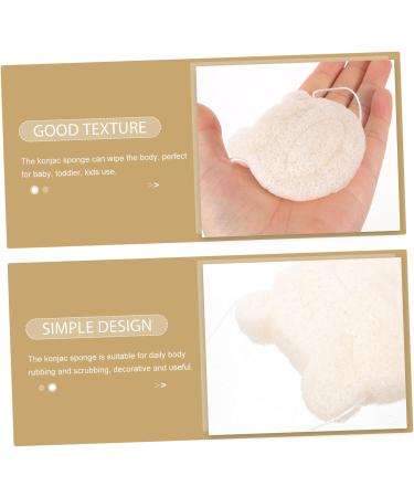 Beatifufu Toddlers Toys Kids Playset Bath Tub Toys Esponja para Ba arse Toy for Kids Bath Shower Toy for Body Toys for Babies Bath Bag Wash and Care White Baby - Buy Online on GoSupps.com