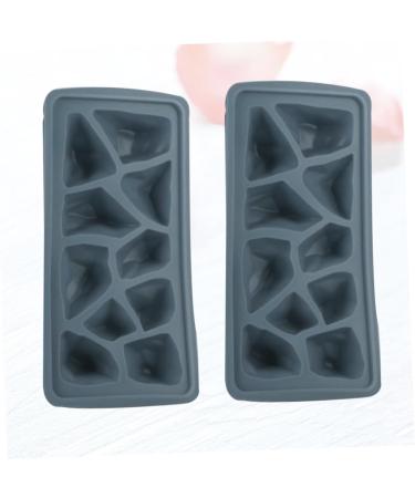 Alipis 2pcs Silicone Molds Silicone Candy Mold Silicone Tray Ice Cube Mold Ice Box Ice Cubes Ice Tray 23.5*11.5cm Dark Blue - Buy Online on GoSupps.com