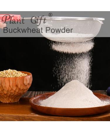 100% Natural Pure Buckwheat Powder 100g/3.52oz farine de sarrasin substitut de farine de bl . Id al pour faire des cr pes des nouilles sans sucre ajout  - Buy Online on GoSupps.com